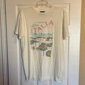 Anthropologie RetroBrand NWT men’s Italia short sleeve t-shirt size large